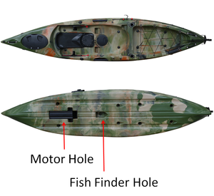 Pagaie de pêche motorisée pour 1 personne, nouvelle collection - Product Image 6
