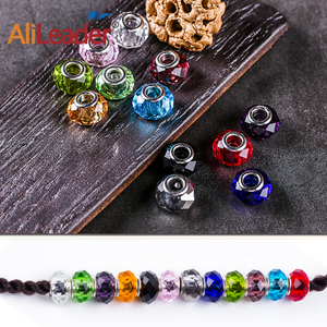 AliLeader Prix de gros 50 pcs/pack Perles de cristal Perles de cheveux pour <span class=keywords><strong>Dreadlocks</strong></span> <span class=keywords><strong>Bijoux</strong></span> de cheveux - Product Image 5