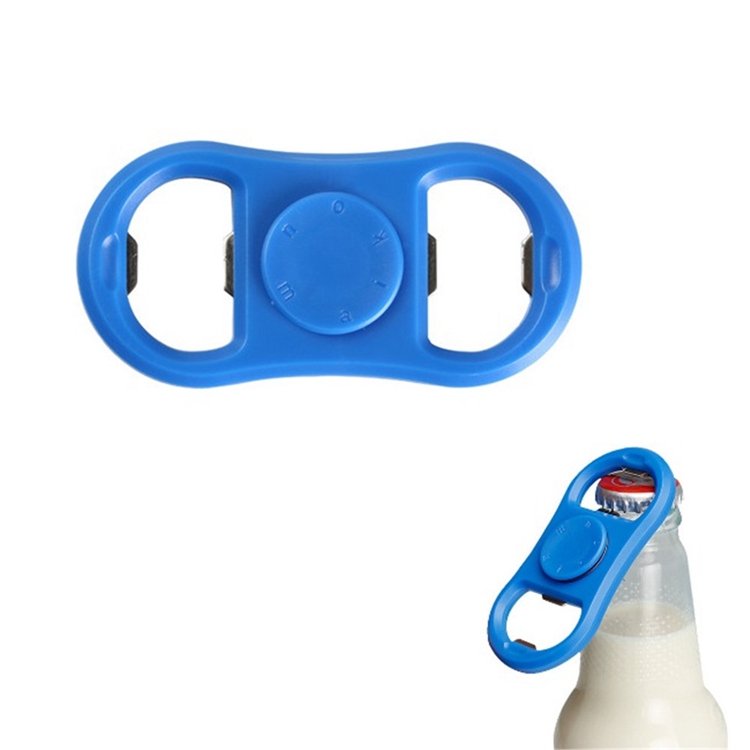 Высококачественный металлический Спиннер из нержавеющей стали, открывалка для бутылок