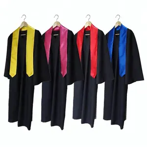स्कूल के उपयोग के लिए उच्च गुणवत्ता वाले सस्ते थोक लांग स्नातक की पोशाक toga स्नातक गाउन