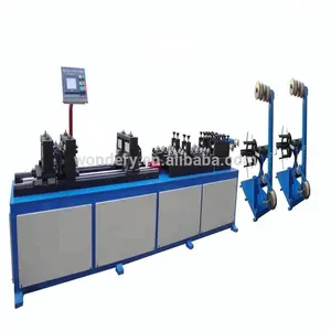 Flat Tube Straightening and Cutting Machine for 22*2 Flat Tube Coil