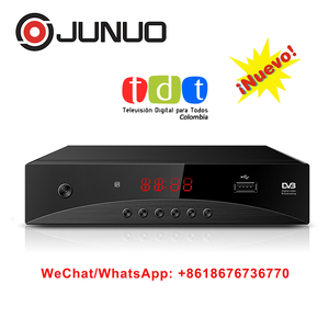 Fábrica HD DVB-T2 TV receptor <span class=keywords><strong>TDT</strong></span> <span class=keywords><strong>decodificador</strong></span> para Colombia con WiFi YouTube - Product Image 2