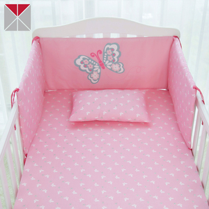 Delicada textura 100% algodón lecho del cuarto <span class=keywords><strong>mini</strong></span> <span class=keywords><strong>cuna</strong></span> parachoques transpirable - Product Image 5