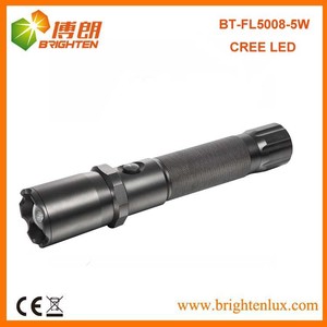 nhà máy cung cấp khẩn cấp sử dụng chiến thuật birght 300 <span class=keywords><strong>lumen</strong></span> nhôm 5W <span class=keywords><strong>Cree</strong></span> dẫn ngọn đuốc với pin khô - Product Image 1
