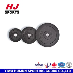 HUIJUN — plaque de poids en laque, équipement de Fitness 80 x HJ-00116-119, pare-chocs avec alésage de 30 mm