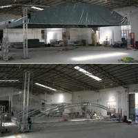 Sistema de Estructura de Techo de Arco para Escenario de Conciertos al Aire Libre de Aluminio