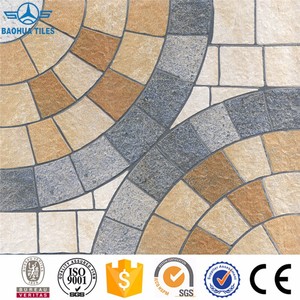 Regardait porcelaine poli plancher rustique carreaux - Product Image 5