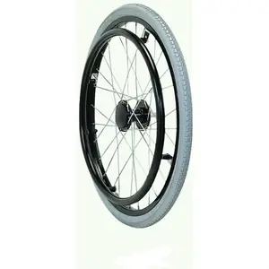 20" Spoke Wheel with PU Tire and Steel Manual Wheelchair spare part