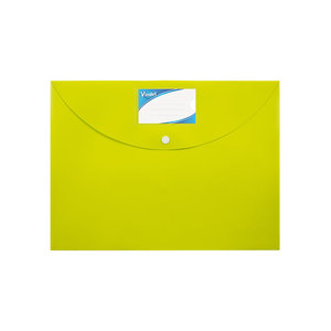 Phong cách A4 nhựa tài liệu Wallet Macaron Màu sắc PP chất liệu với Snap Nút đóng cửa cho học sinh trung học - Product Image 3
