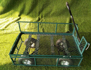 Chariot pliable à quatre roues, chariot de jardin, en solde - Product Image 4
