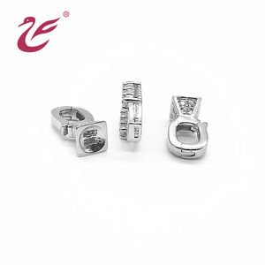 Thiết Kế Vòng Cổ Clasp Khóa <span class=keywords><strong>Pave</strong></span> Kim Cương Trang Sức Bạc Mạ Zircon Móc Cài Cho Hạt Ngọc Trai Làm Vòng Đeo Tay - Product Image 5