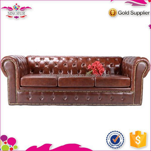 इतालवी शैली सोफे सेट फर्नीचर चमड़े के सोफे नए रूप पायथन सोफा - Product Image 6