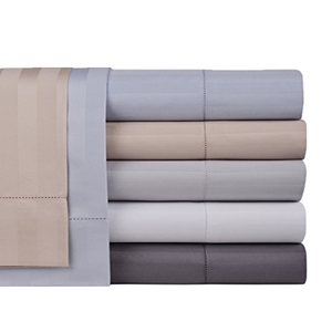 Bedding Premium 100% Cotton Bed <strong>Sheet</strong> Set <strong>Queen</strong> Grey 4 Piece Bedding Set Flat <strong>Sheet</strong> <strong>Fitted</strong> <strong>Sheet</strong> and 2 Pillow Cases - Product Image 1