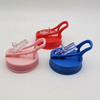 Bouteille d'eau en plastique Tritan pour enfants et écoliers, 350 ml, avec paille – Offre Spéciale