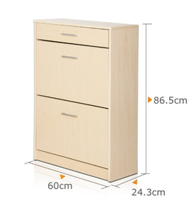 Armoire <span class=keywords><strong>à</strong></span> <span class=keywords><strong>chaussures</strong></span> en bois élégante moderne <span class=keywords><strong>à</strong></span> 2 niveaux ou <span class=keywords><strong>à</strong></span> 3 niveaux <span class=keywords><strong>à</strong></span> double couche (DX-8608) - Product Image 2