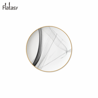 Service d'assiettes de table en porcelaine, os, nouveau style, pour mariage et restaurant, 2021