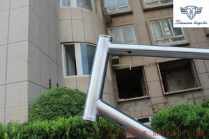 Cadre de vélo de route en titane 451mm <span class=keywords><strong>Mini</strong></span> Velo <span class=keywords><strong>Titanium</strong></span> 20 "cadre de vélo de qualité supérieure - Product Image 5