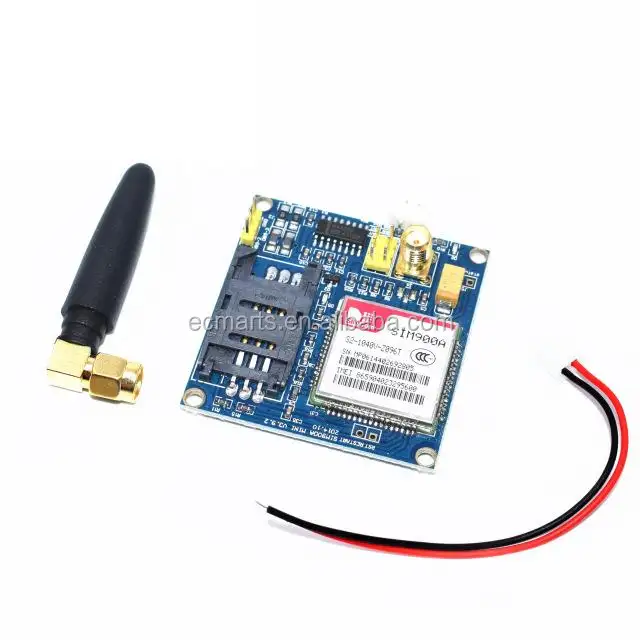 SIM900A SIM900 MINI V4.0 Módulo de Transmissão de Dados Sem Fio GSM GPRS Kit de Placa com Antena