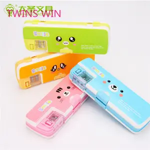bulk school stationery gift wholesale Guatemala latest trends cartoon printing all types of student pencil boxes and cases 880