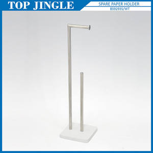 Novelty Round Trapezoid Shape Vertical Toilet Brush Holder - Product Image 5