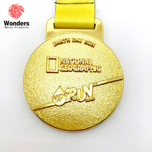 Medalla de Honor Nacional de Metal Personalizada, Medalla Deportiva con Fundición e Impresión Tipográfica - Product Image 3