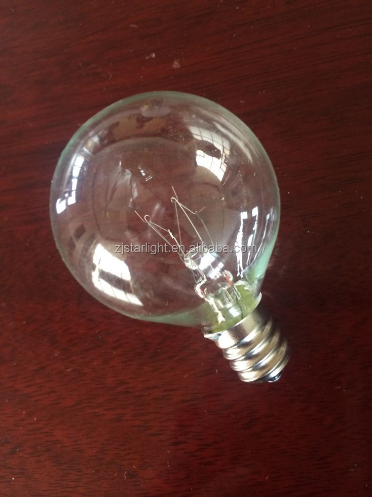 G40 Incandescent Bulb 15W E12 - OEM - Hangzhou Starlight Electric Co., Limited
