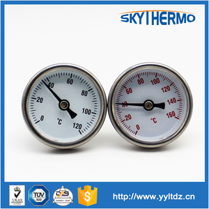 Termômetro de Vapor de Alta Temperatura com Mostrador Redondo Pequeno - Product Image 5