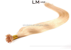 28 zoll 1.0g natürliche farbe <span class=keywords><strong>i</strong></span> spitze menschliches haar verlängerung - Product Image 1
