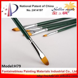 La conception de nouveaux artistes pinceau de poils de nylon, pinceau d'aquarelle, art professionnel pinceau d'huile - Product Image 1
