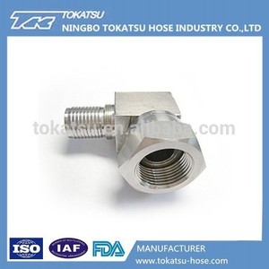 <span class=keywords><strong>En</strong></span> acier inoxydable hydraulique tuyau <span class=keywords><strong>JOINT</strong></span> deux vissé avec fil - Product Image 1