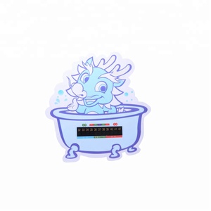 Termômetro autoadesivo portátil para bebê, febre reutilizável para a testa - Product Image 3