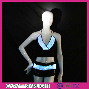 Neue produkte mode heißer verkauf glow in <span class=keywords><strong>the</strong></span> dark sexy tanz-club tragen - Product Image 1