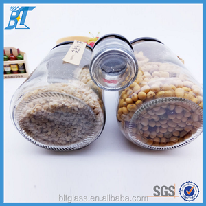 Ucuz Hava Geçirmez Cam Lolly kavanoz seti Boş Turşu Kavanoz Yuvarlak vidalı üst - Product Image 6