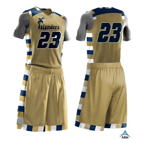 Custom Basketball Uniform Design, OEM Basketball Trikot und Shorts Basketball Wear 10 Sets Custom ized Team Name 10-14 Tage
