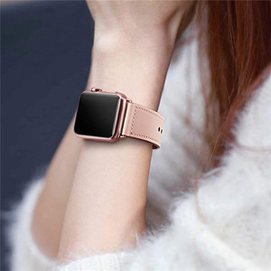 De lujo de Watchstrap <span class=keywords><strong>38mm</strong></span> 44mm <span class=keywords><strong>correa</strong></span> de banda de reloj de cuero genuino para <span class=keywords><strong>apple</strong></span> <span class=keywords><strong>Watch</strong></span> <span class=keywords><strong>serie</strong></span> 1, 2, <span class=keywords><strong>3</strong></span>, 4 - Product Image 5