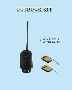 Outdoor Kit für Außen 2 kanäle 433 Mhz Monomodus/Bistabil festfrequenz zu automatisieren s mit CE ROHS JJ-JS-084-1/JJ-RC-I8