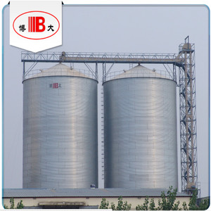 Silos de stockage en maïs, en acier, à fond plat, cet appareil de stockage dispose d'une augue à balayage - Product Image 6