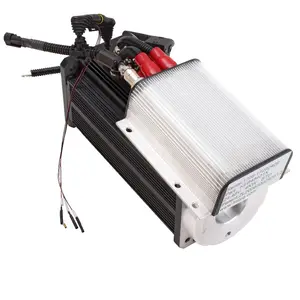 มอเตอร์ไร้แปรงถ่าน DC 24V 1.5KW 1000RPM พร้อมตัวควบคุมสําหรับระบบรถบรรทุกไฟฟ้า