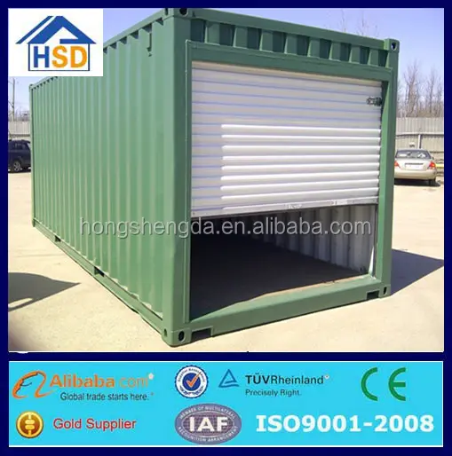 China goedkope geprefabriceerde mobiele outdoor onderdak container garage