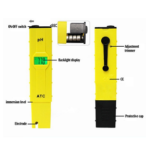pH-mètre de poche haute précision avec rétroéclairage et compensation automatique de température (ATC) - Product Image 3