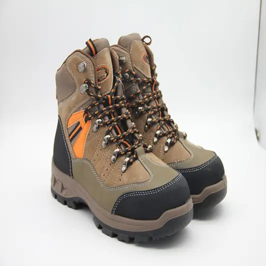 Black fashion brand name lightweight safety shoes wholesale