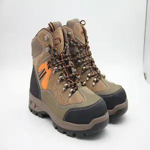 Black fashion brand name lightweight safety shoes wholesale