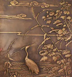 Nghệ Thuật Treo Tường Bằng Kim Loại, Nghệ Thuật Treo Tường Bằng Đồng, Nghệ Thuật Treo Tường Bằng Đồng Rèn - Product Image 1