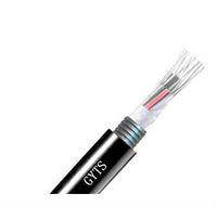 64 Core G652d PE Bawah Tanah Gyts Anti UV Kawat Baja Pusat Kekuatan Anggota Outdoor Kabel Serat Optik