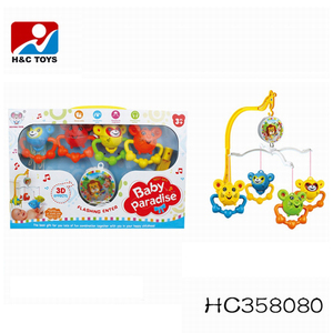 Nuevo plástico terminan los juguetes del bebé campana cama <span class=keywords><strong>cuna</strong></span> móvil HC358078 - Product Image 3