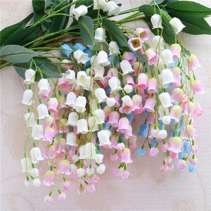 S-1237 2019ร้อนขายปรับแต่งเจ้าสาวช่อดอกไม้ดอกไม้ประดิษฐ์ Lily Of The Valley สำหรับงานแต่งงาน - Product Image 4