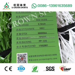 Gazon artificiel en forme de <span class=keywords><strong>V</strong></span> de bonne qualité, 5 pièces, pelouse de football - Product Image 4