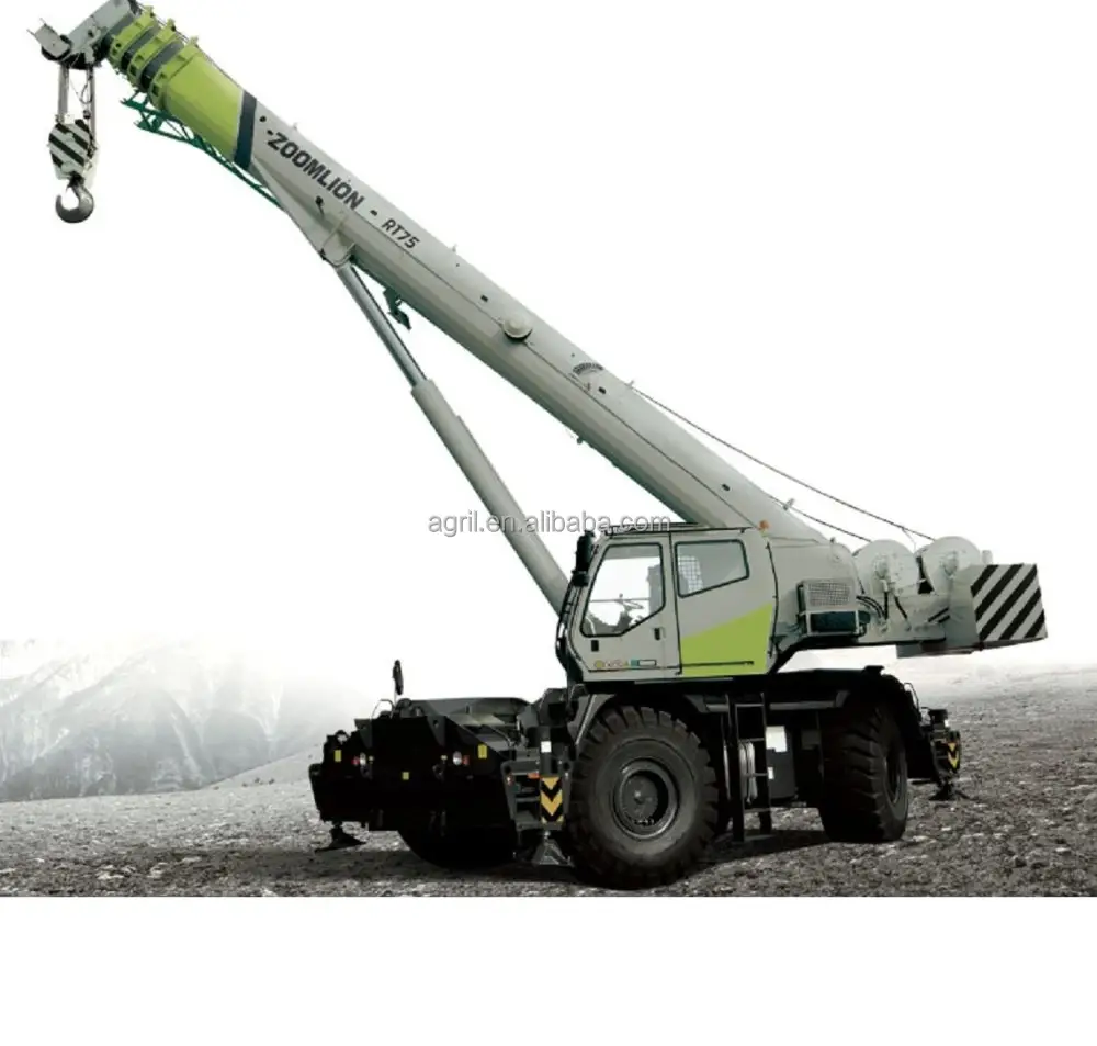 Zoomlion guindaste do terreno áspero 80 75 ton ton modelo RT75 com qualidade superior e melhor preço