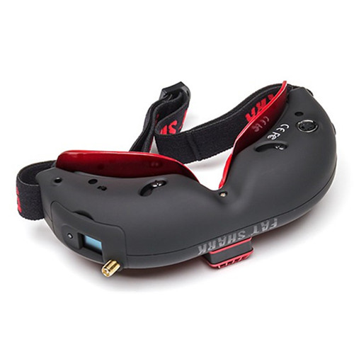 5.8G 32CH Fatshark Attitude V4 FPV ゴーグル 4:3 ビデオヘッドセット