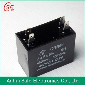 Best 2015 sales mtor ca RUN 450 vac 370 vac 250 vac cbb61 capacitor - Product Image 6